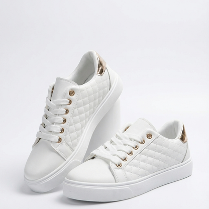 Zapatillas Mujer Acolchadas con Cordones Casual - Mavetta
