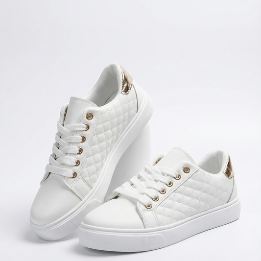 Zapatillas Mujer Acolchadas con Cordones Casual - Mavetta