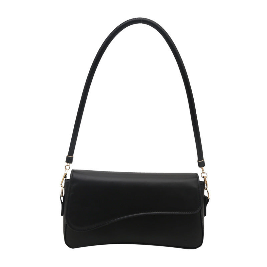 Bolso Cruzado Mujer con Solapa y Correa de Hombro Rectangular