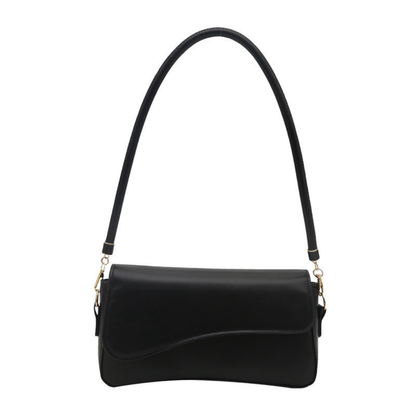 Bolso Cruzado Mujer con Solapa y Correa de Hombro Rectangular
