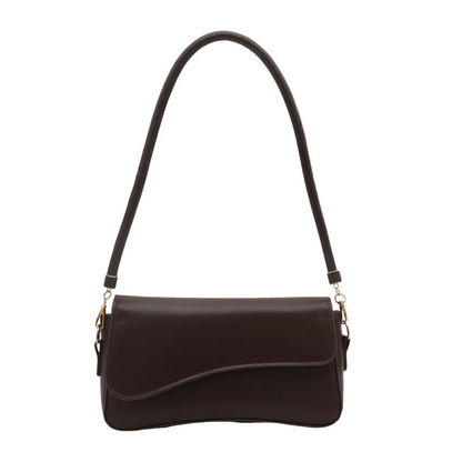 Bolso Cruzado Mujer con Solapa y Correa de Hombro Rectangular