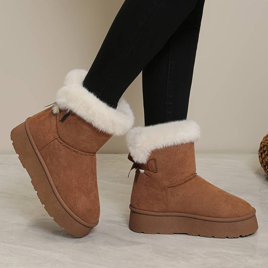 Botas Mujer Invierno Altas Suela Gruesa