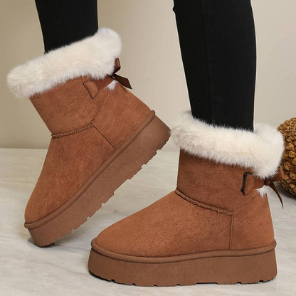 Botas Mujer Invierno Altas Suela Gruesa