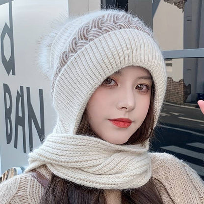 Set Mujer de Gorro y Bufanda Tejidos Conjunto