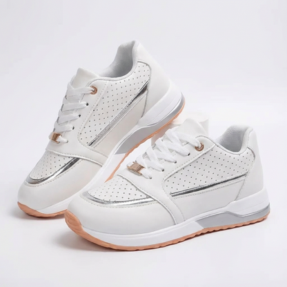 Zapatillas Plataforma Mujer con Cordones Casual - Mavetta