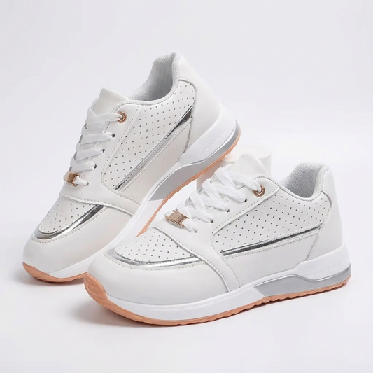 Zapatillas Plataforma Mujer con Cordones Casual - Mavetta