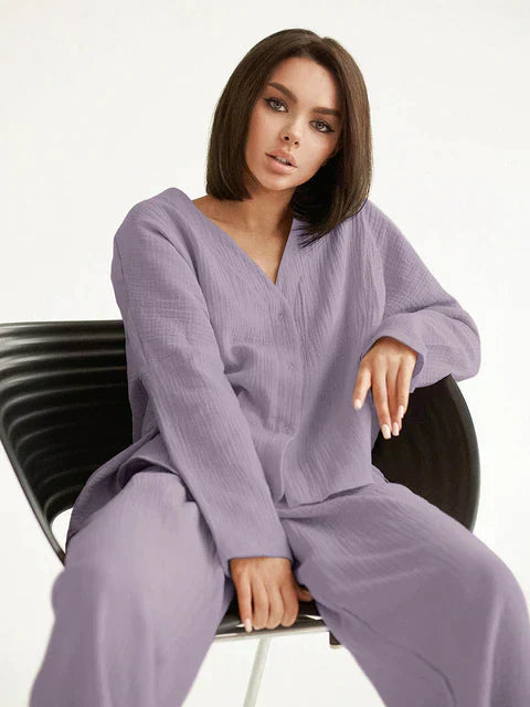 Conjunto Loungewear Mujer Oversize Relajado