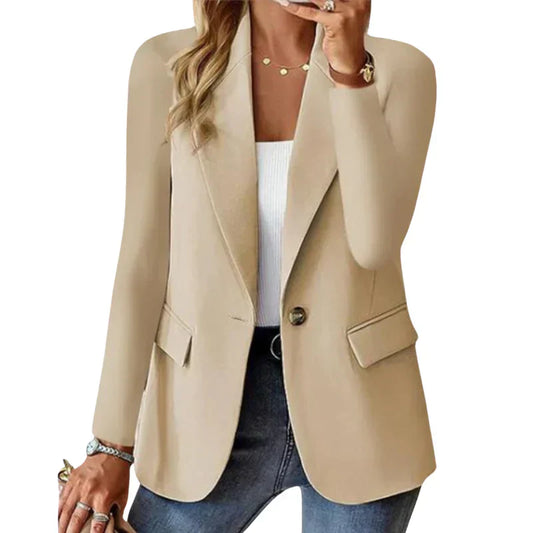 Blazer Mujer Estilo Sastre Ajustado - Mavetta