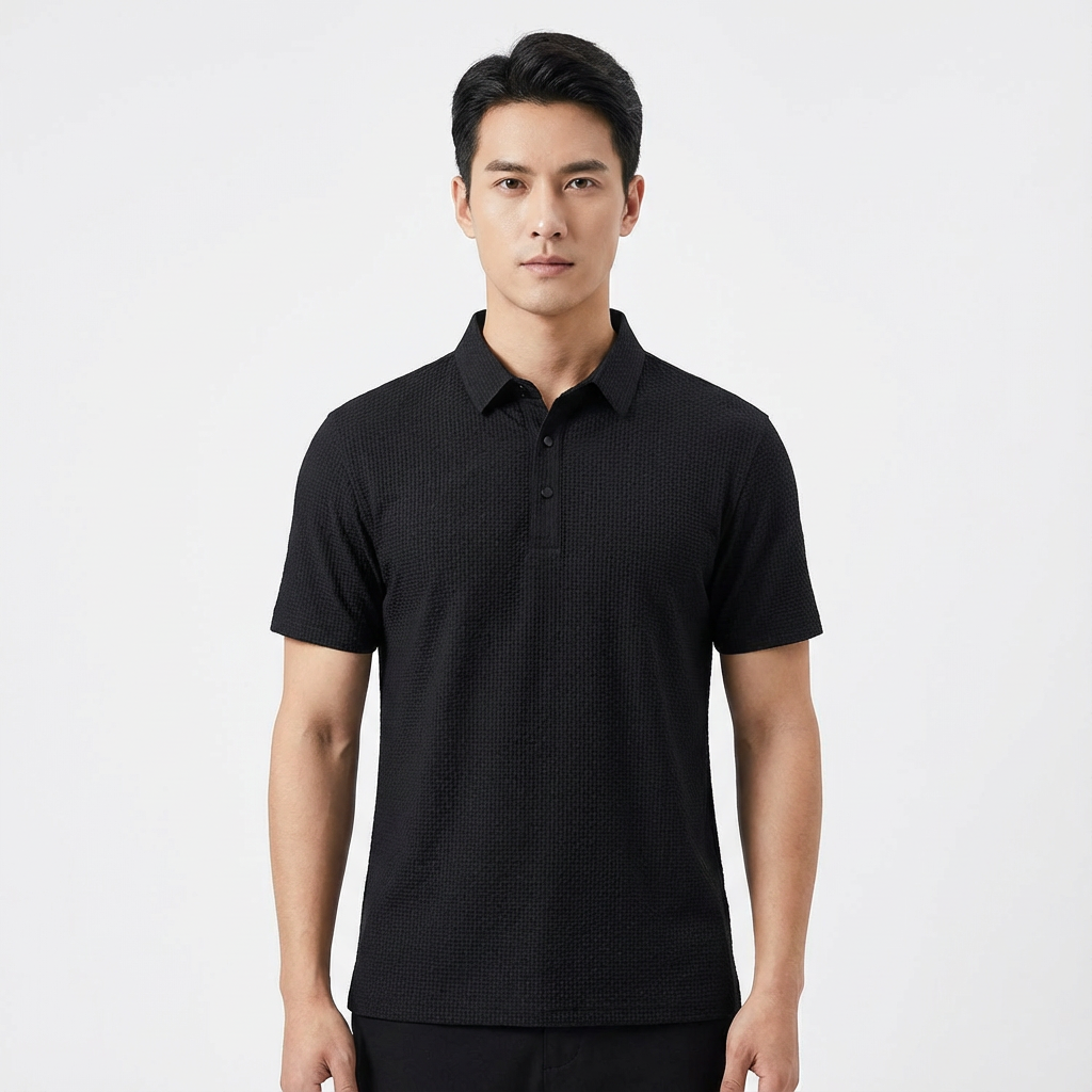 Camisa Hombre Texturizada con Botones Ajuste Clásico - Mavetta