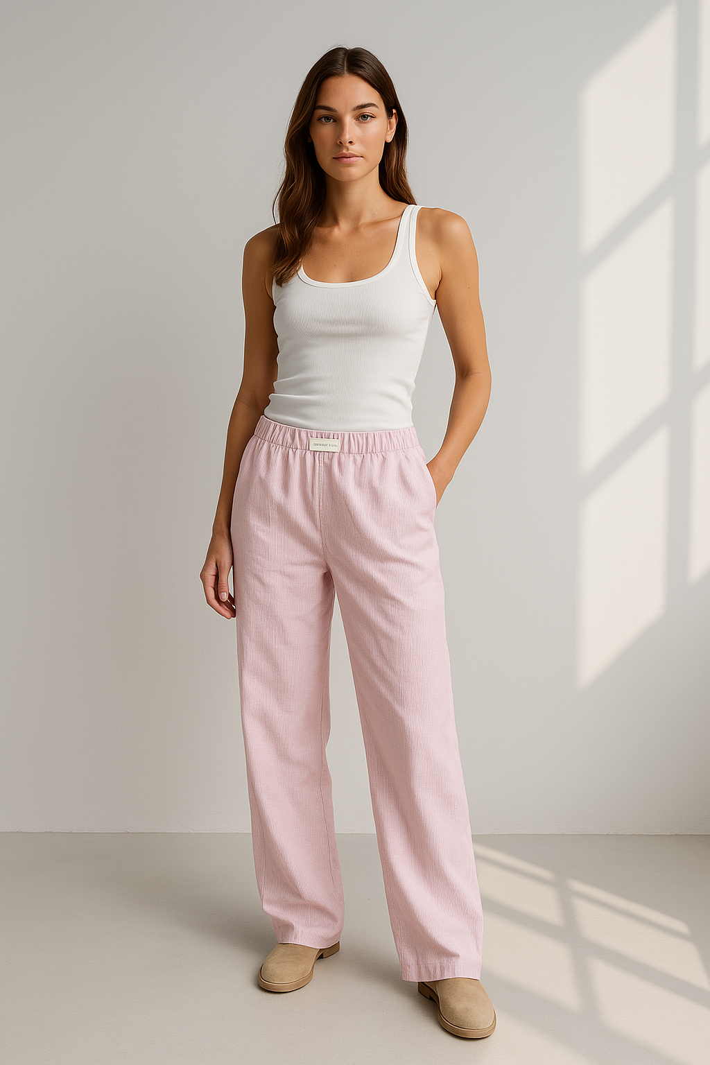 Pantalón Casual Mujer Comodo Ajuste Regular - Mavetta