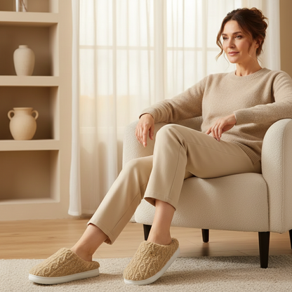 Zapatillas de Casa Mujer de Felpa Suaves y Comodas