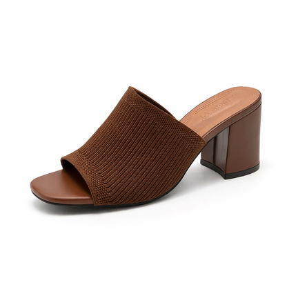 Sandalias Mujer Tacón Ancho Comodas