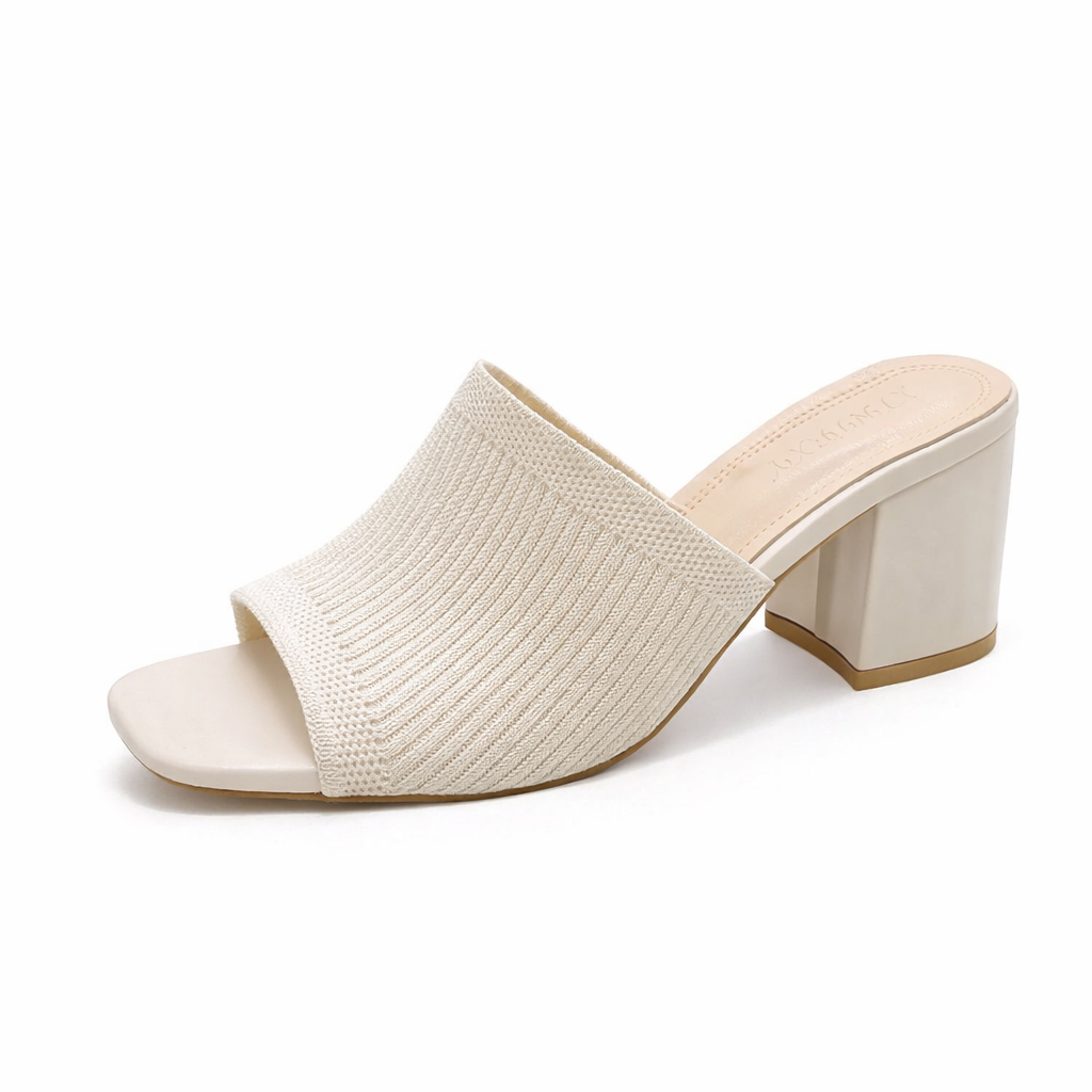 Sandalias Mujer Tacón Ancho Comodas