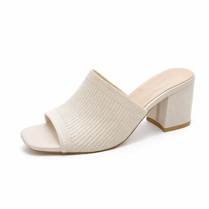 Sandalias Mujer Tacón Ancho Comodas