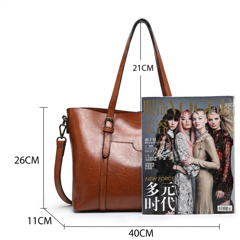 Bolso Tote Mujer Estructurado Convertible Elegante