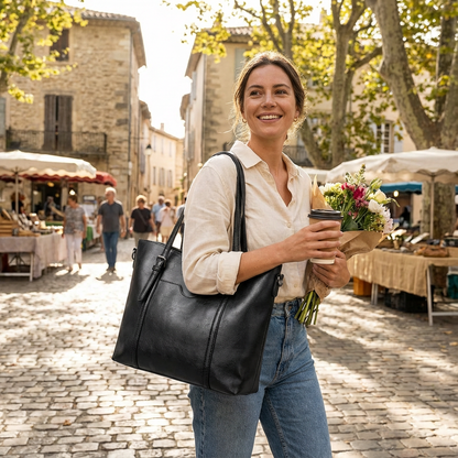 Bolso Tote Mujer Estructurado Convertible Elegante