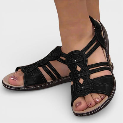 Sandalias Planas Mujer Comodas Ajuste Ergonómico