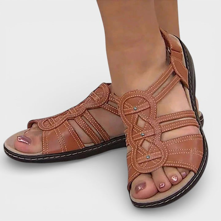Sandalias Planas Mujer Comodas Ajuste Ergonómico