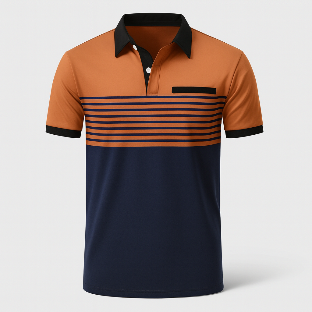 Polo Hombre Algodón Manga Corta Ajuste Clásico