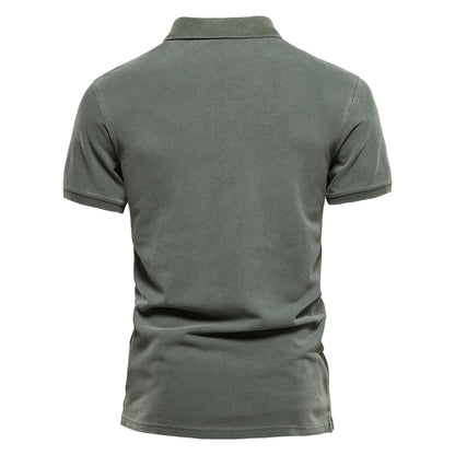 Polo hombre Algodón Corte Entallado Cuello Clásico