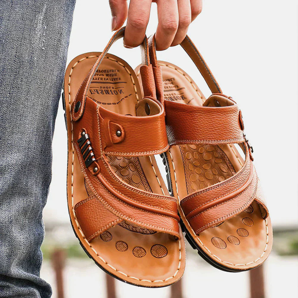 Sandalias Hombre con Tira Ajustable Suela Antideslizante - Mavetta
