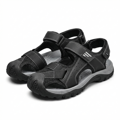 Sandalias Hombre Trekking con Puntera Protegida y Tiras Ajustables - Mavetta