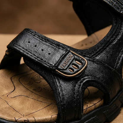 Sandalias Trekking Unisex con Cierres de Velcro y Suela de Tracción