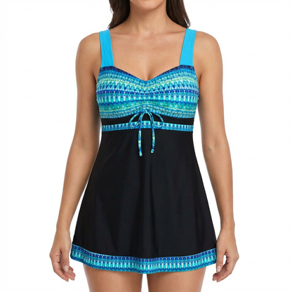 Bañador Tankini Mujer de Dos Piezas con Falda Integrada