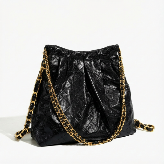 Bolso Bandolera Mujer Acolchado Rombo Cadena Elegante - Mavetta