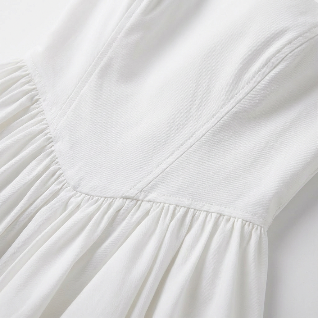Vestido Midi Mujer Tul Escote Halter Romántico