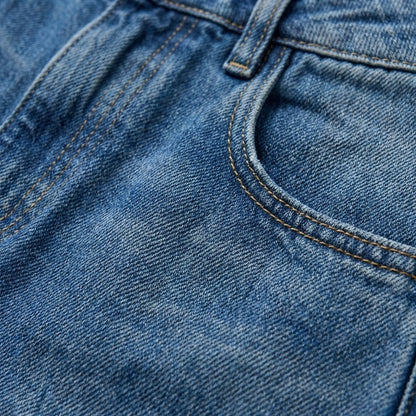 Vaqueros Mujer Pernera Curva Costuras Decorativas Modernos