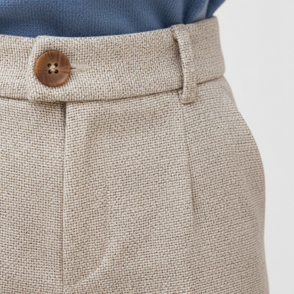 Pantalones Vestir Mujer Corte Recto Clásico