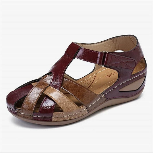 Sandalias Mujer Ortopédicas Cuña Amortiguación Verano - Mavetta