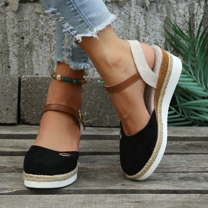 Sandalias Mujer con Plantilla Ortopédica Comoda Primavera Verano