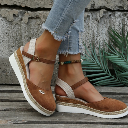Sandalias Mujer con Plantilla Ortopédica Comoda Primavera Verano
