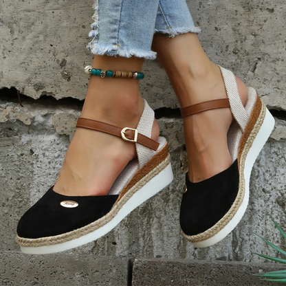 Sandalias Mujer con Plantilla Ortopédica Comoda Primavera Verano