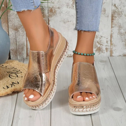 Sandalias Mujer Suela Gruesa Diseño Moderno - Mavetta
