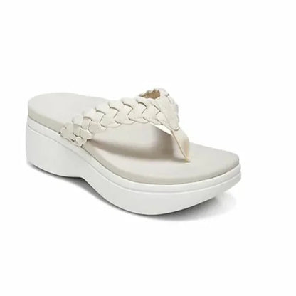 Sandalias Mujer Plataforma Suela Diseño Trenzado Verano - Mavetta