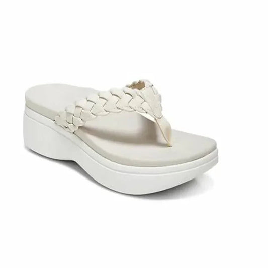 Sandalias Mujer Plataforma Suela Diseño Trenzado Verano - Mavetta