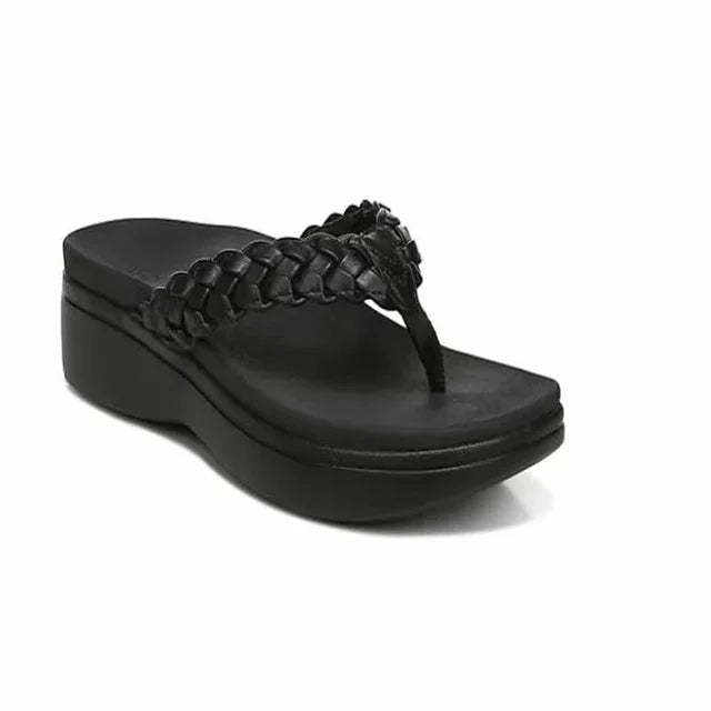 Sandalias Mujer Plataforma Suela Diseño Trenzado Verano