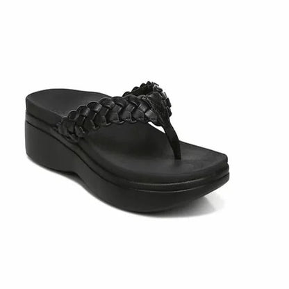Sandalias Mujer Plataforma Suela Diseño Trenzado Verano