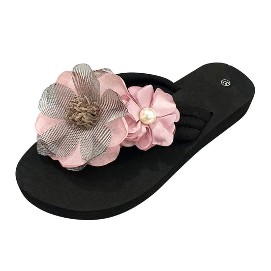 Sandalias Mujer Diseño Floral Verano Ajuste Cómodo - Mavetta