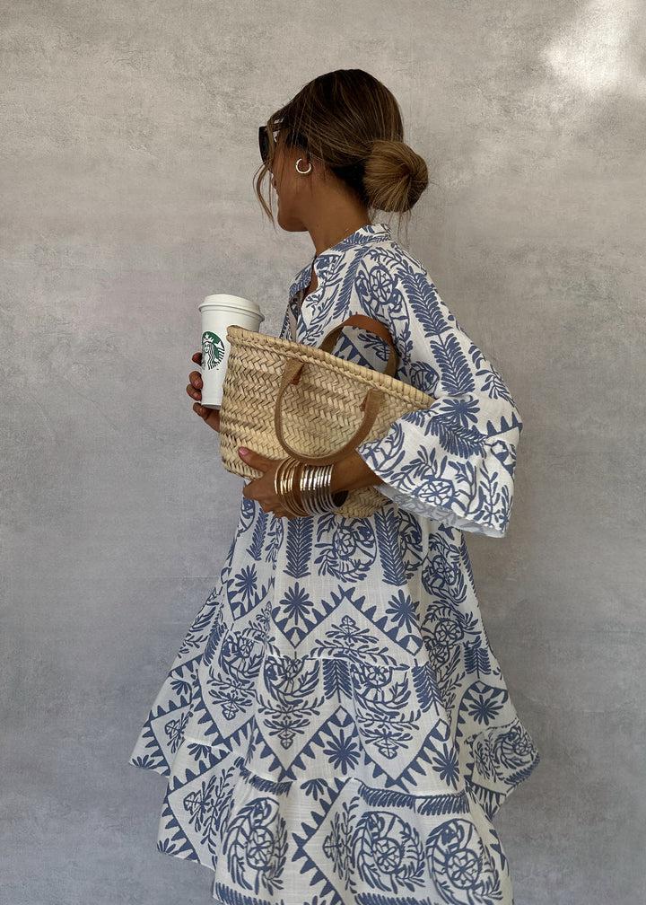 Vestido Bohemio Mujer de Manga Larga Veraniego