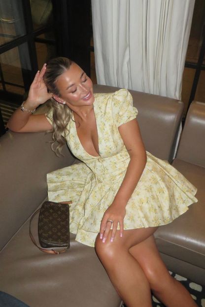 Lucía | Vestido de Mujer Floral con Mangas Abullonadas para Verano 6