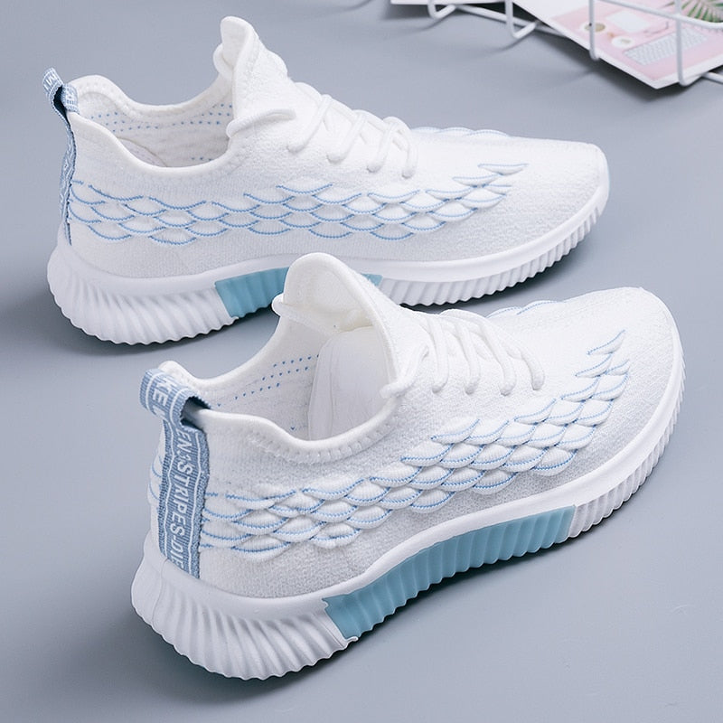 Zapatillas Mujer Suela Viscoelástica Uso Diario Comodas