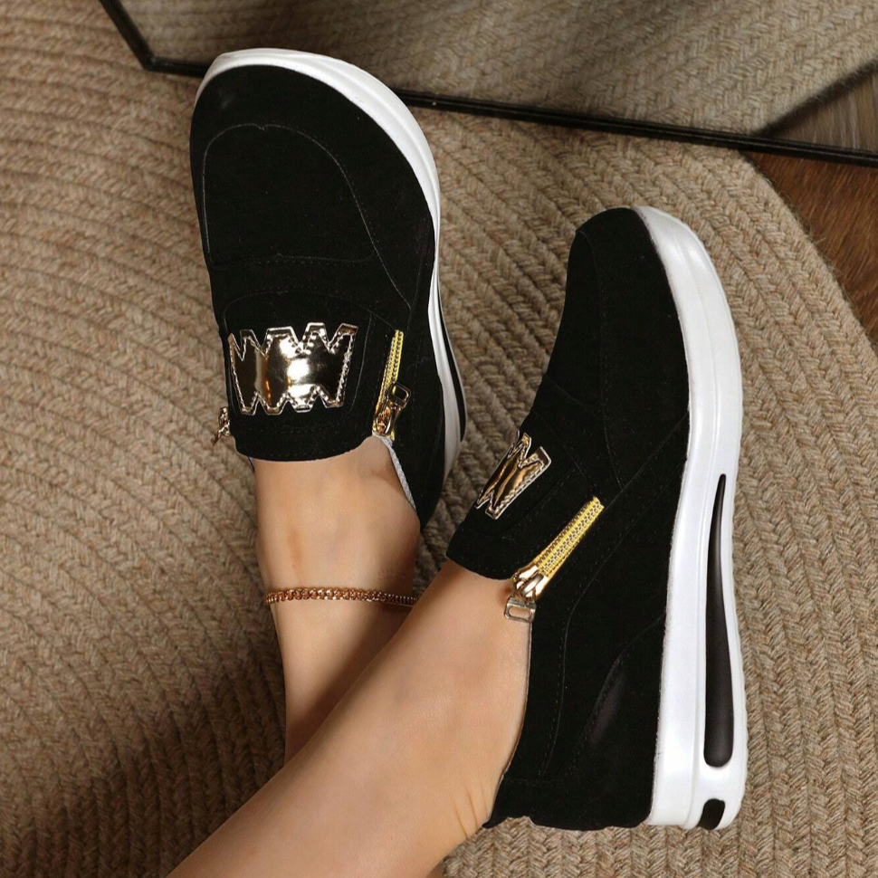 Zapatillas Plataforma Mujer Suaves Comodas Ajuste Casual