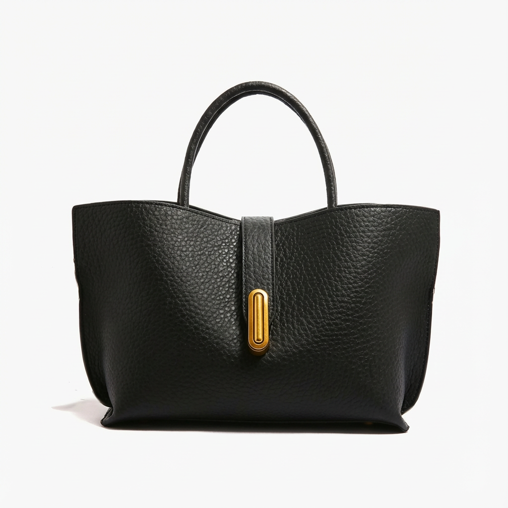 Bolso Tote Mini Mujer con Cierre Ovalado Silueta Alada - Mavetta