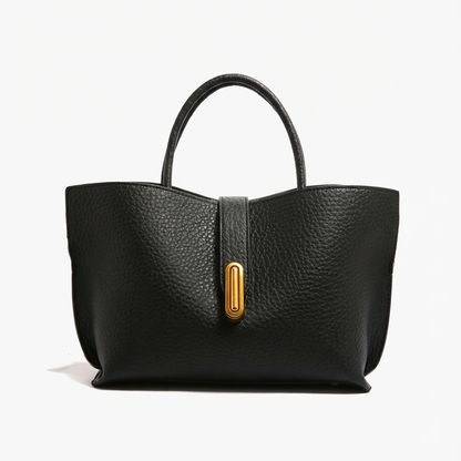 Bolso Tote Mini Mujer con Cierre Ovalado Silueta Alada - Mavetta