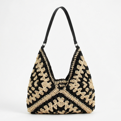 Bolso Tote Mujer de Crochet Artesanal Estilo Boho Chic - Mavetta