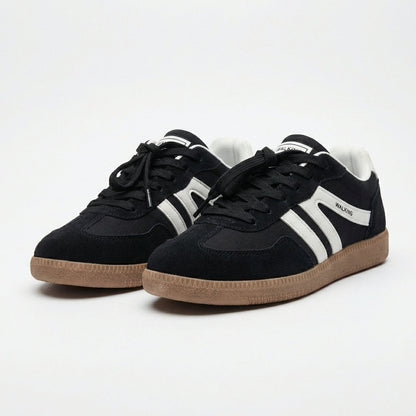 Zapatillas Mujer Retro Rayas Laterales Suela Gruesa Urbana - Mavetta